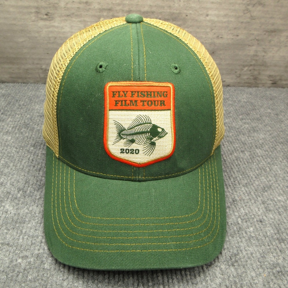 Costa Hat Cap Mens Strap Back Green Fly Fishing Film Tour 2020 Outdoors Trucker